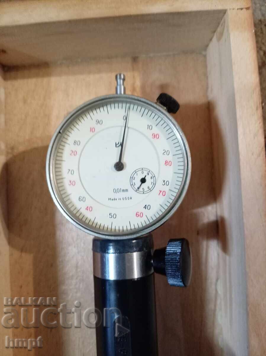 Ρωσικό εσωτερικό μικρόμετρο από 100 έως 160 χιλ Ρωσικό εσωτερικό μικρόμετρο από 100 έως 160 χιλ