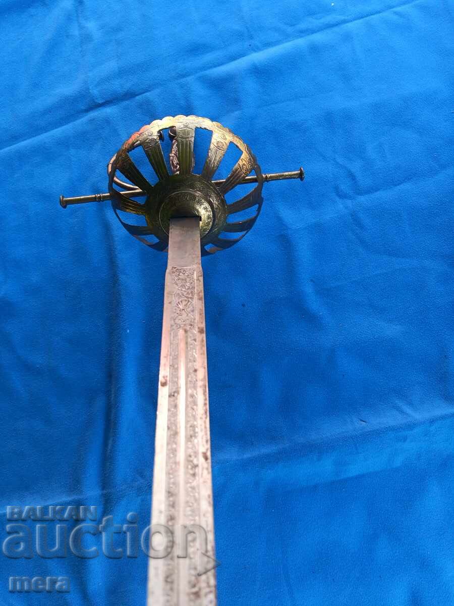Delivery of Old sword, rapier