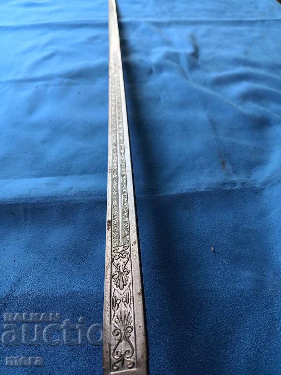 Old sword, rapier - 5
