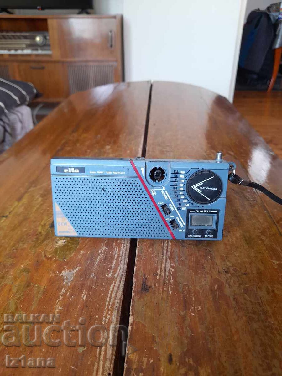 Radio vechi, receptor radio Elta 3100