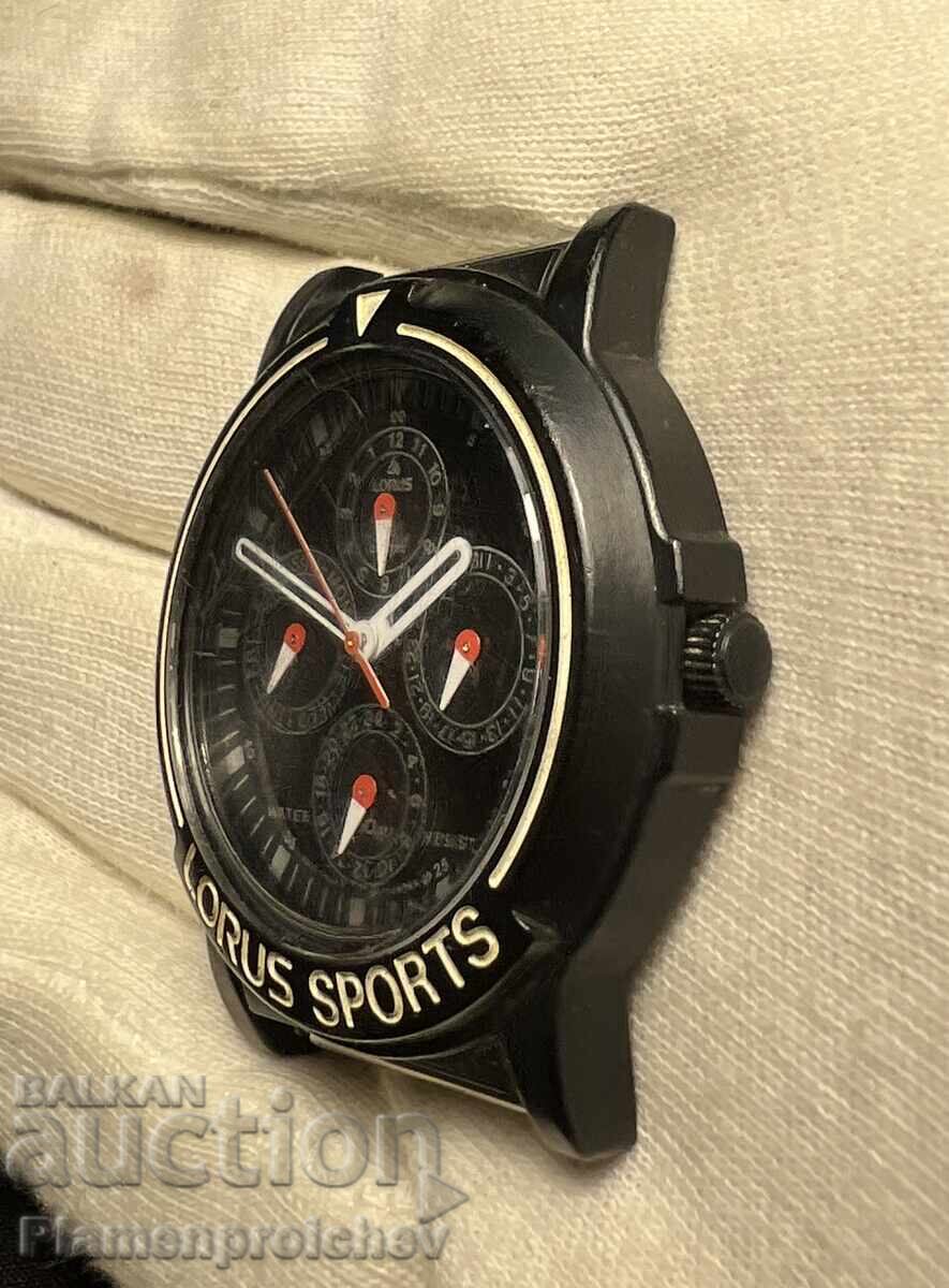 Auction UNIQUE MEN'S LORUS SPORTS CHRONOGRAPH WATCH Auction UNIQUE MEN'S LORUS SPORTS CHRONOGRAPH WATCH
