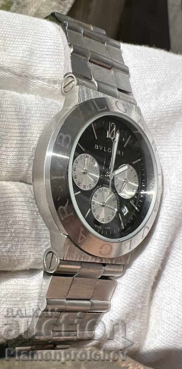 UNIQUE BULGARI MEN'S WATCH - 6 UNIQUE BULGARI MEN'S WATCH - 6