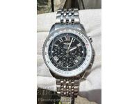 UNIQUE MEN'S GOLD-PLATED BREITLING CHRONOMETRE WATCH