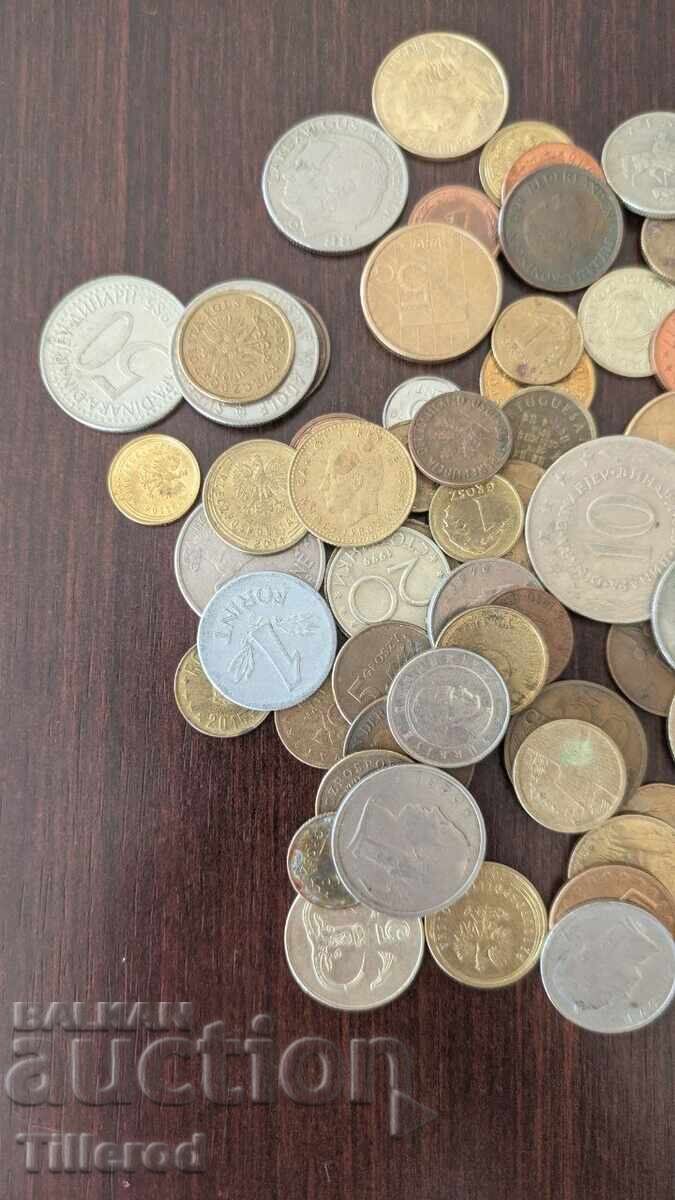 Голям лот европейски разменни монети. Приблизително 85 бр с цена € 3.00 | 5.87 лв. Голям лот европейски разменни монети. Приблизително 85 бр с цена € 3.00 | 5.87 лв.
