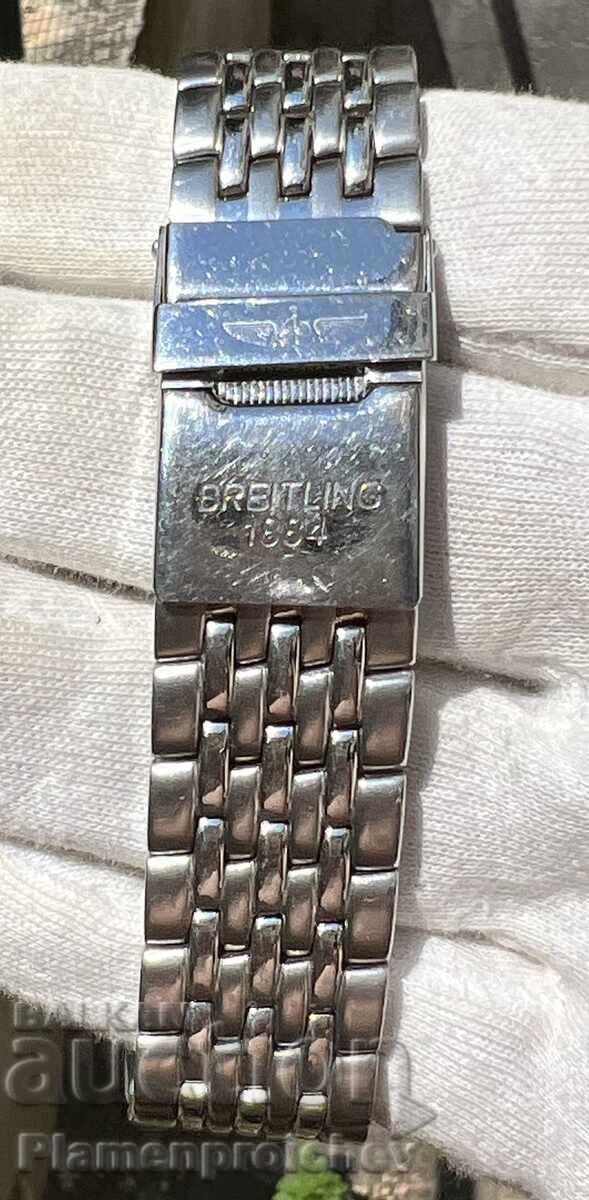 УНИКАЛЕН МЪЖКИ ПОЗЛАТЕН ЧАСОВНИК BREILING CHRONOMETRE - 6 УНИКАЛЕН МЪЖКИ ПОЗЛАТЕН ЧАСОВНИК BREILING CHRONOMETRE - 6