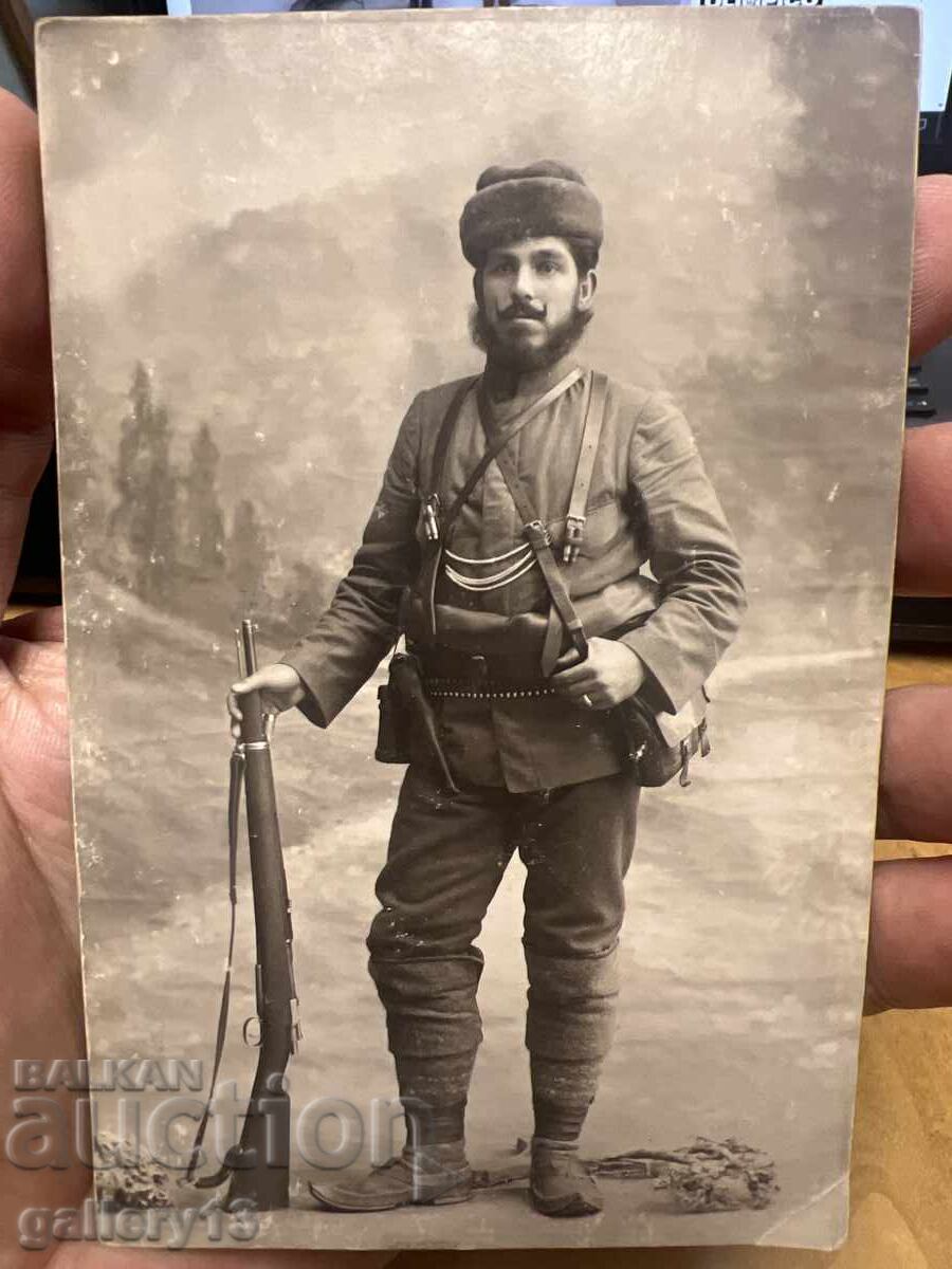 Снимка Войвода Стоянов Подпис 1914 г Снимка Войвода Стоянов Подпис 1914 г