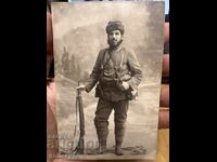 Снимка Войвода Стоянов Подпис  1914 г