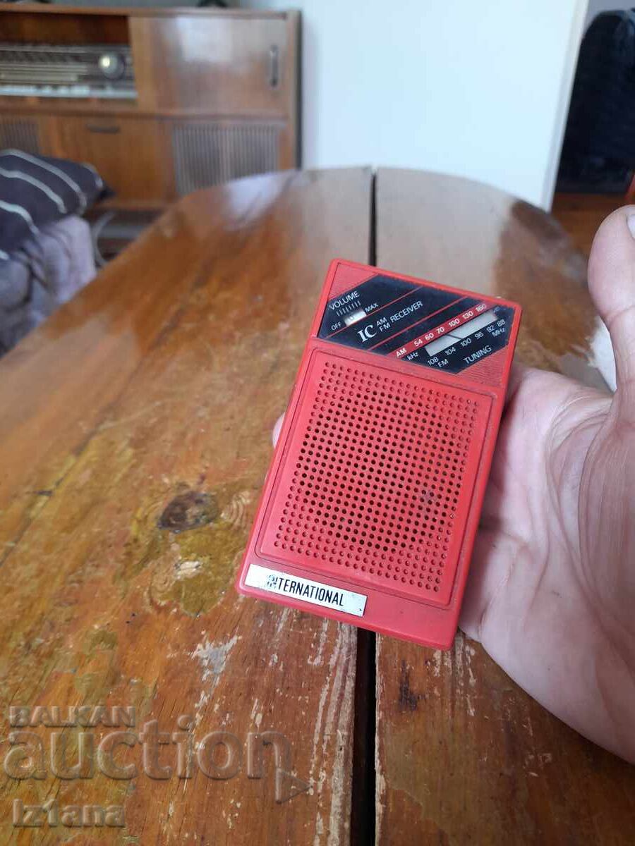 Old radio, International radio receiver with price € 16.00 | 31.29 BGN Old radio, International radio receiver with price € 16.00 | 31.29 BGN
