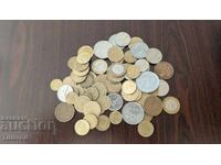 THEMATIC lot of coins from France (francs and centimes, bimetal)
