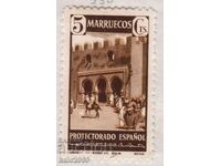 Ισπανικό Μαρόκο-1941-Σπάνιο-αστική άποψη, MLH