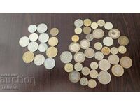 Lot of coins from Greece and Turkey (drachmae, liras, bimetal, Atatürk)