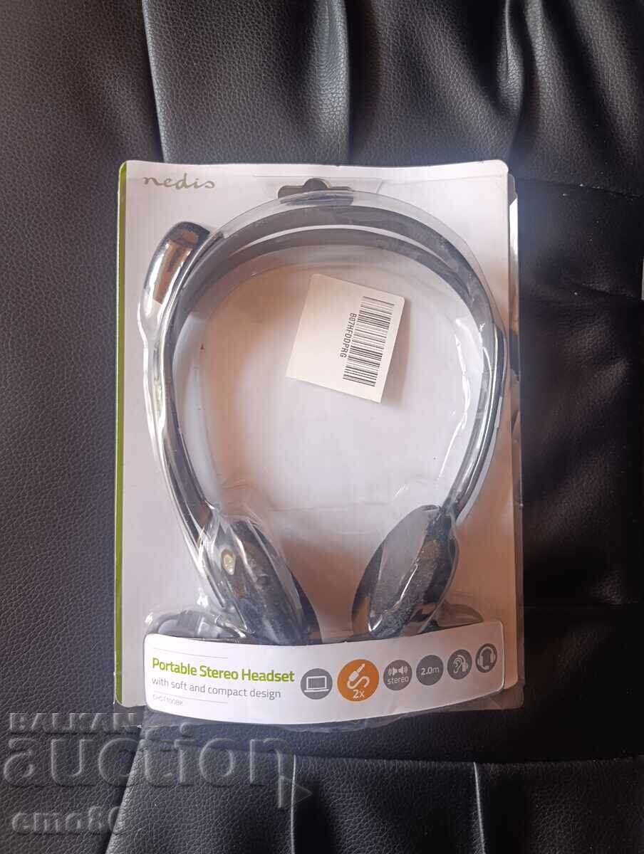 Nedis wired headphones with microphone Nedis wired headphones with microphone