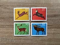 ФРГ/ГФР - Диви животни (1966) - MNH