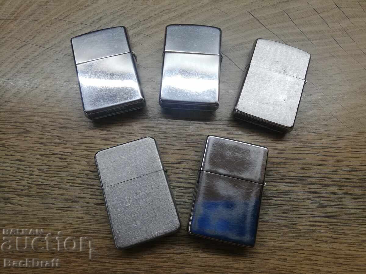 Lot of 5 Zippo Gasoline Lighters, Zippo Harley Davidson with price € 24.90 | 48.70 BGN Lot of 5 Zippo Gasoline Lighters, Zippo Harley Davidson with price € 24.90 | 48.70 BGN