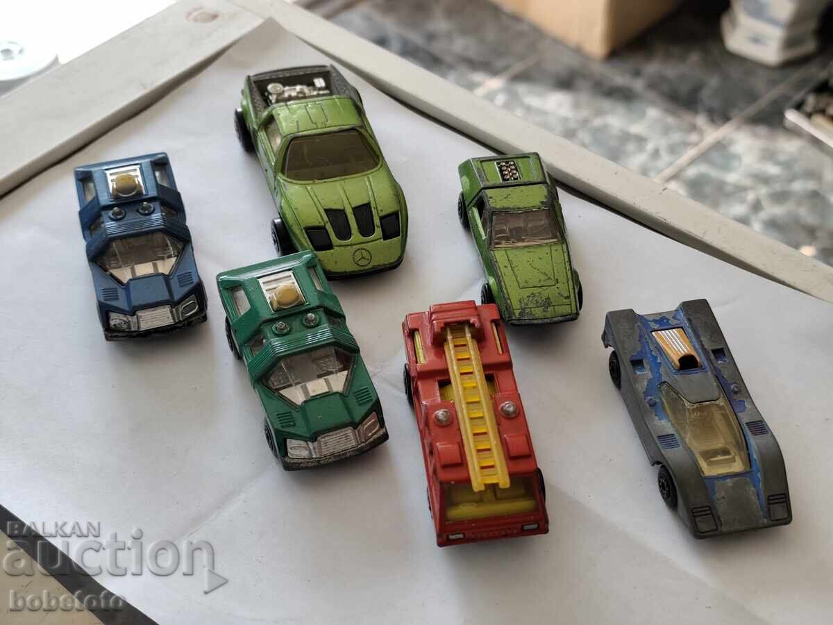 Livrarea BZC Cărucior Matchbox bulgăresc, lot de șase mașinuțe