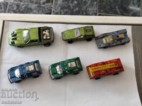BZC Cărucior Matchbox bulgăresc, lot de șase mașinuțe