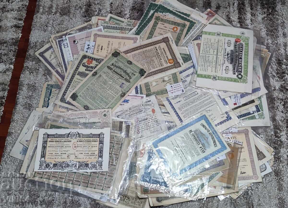 LOT MEGA unic 430 buc. ACȚIUNI și OBLIGAȚIUNI VECHI BZC - 12 LOT MEGA unic 430 buc. ACȚIUNI și OBLIGAȚIUNI VECHI BZC - 12