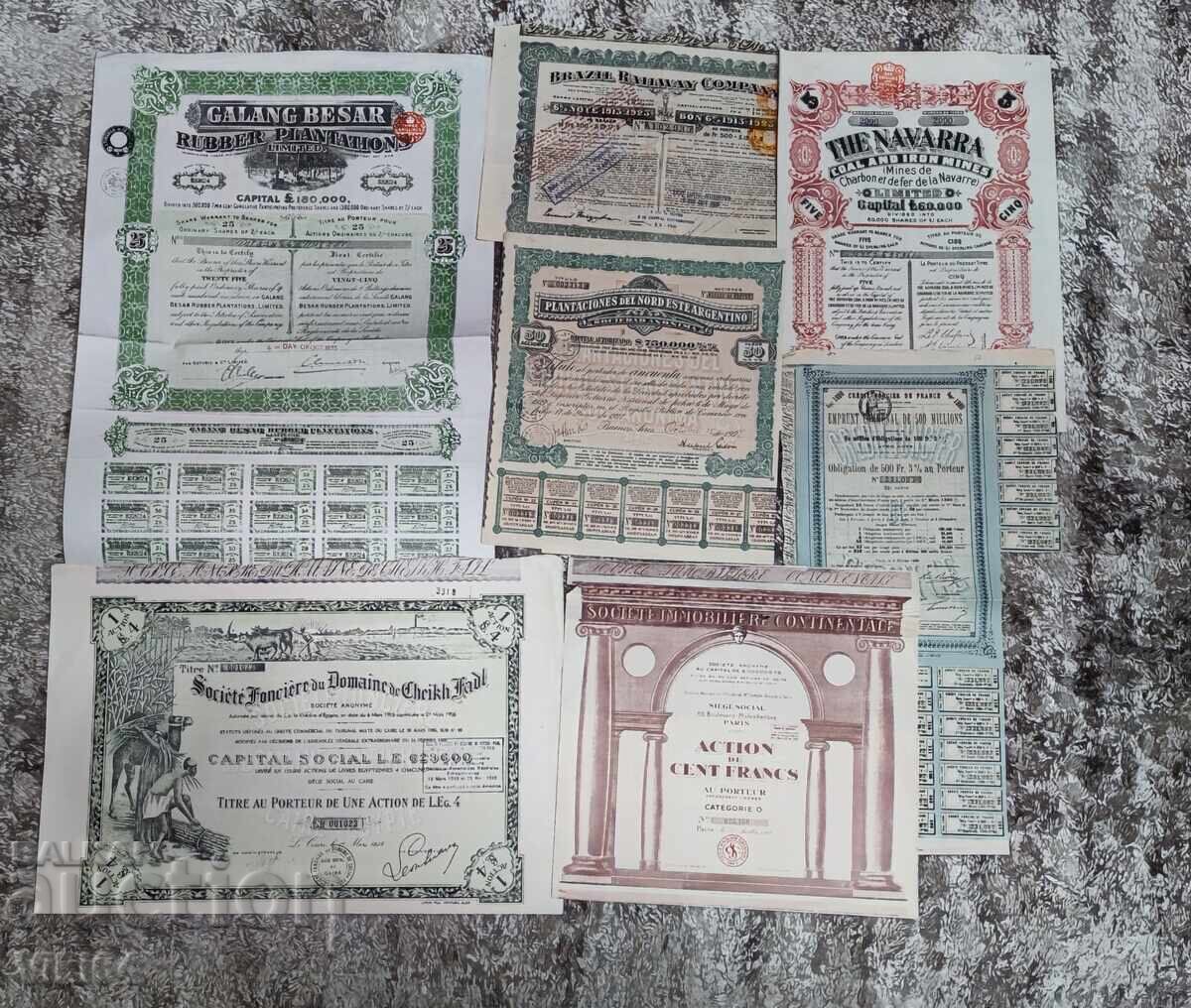 LOT MEGA unic 430 buc. ACȚIUNI și OBLIGAȚIUNI VECHI BZC - 5 LOT MEGA unic 430 buc. ACȚIUNI și OBLIGAȚIUNI VECHI BZC - 5