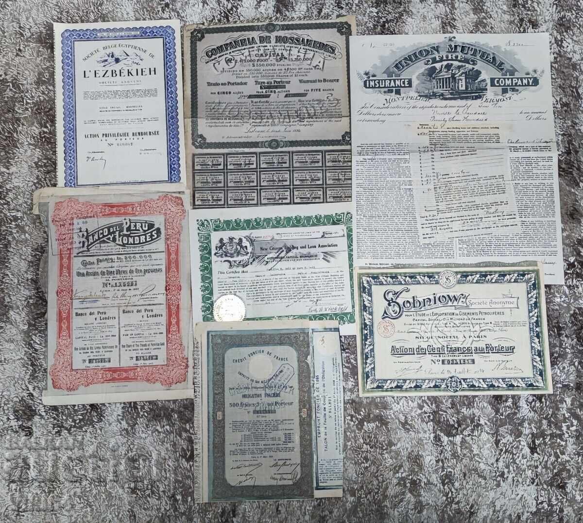 LOT MEGA unic 430 buc. ACȚIUNI și OBLIGAȚIUNI VECHI BZC - 6 LOT MEGA unic 430 buc. ACȚIUNI și OBLIGAȚIUNI VECHI BZC - 6