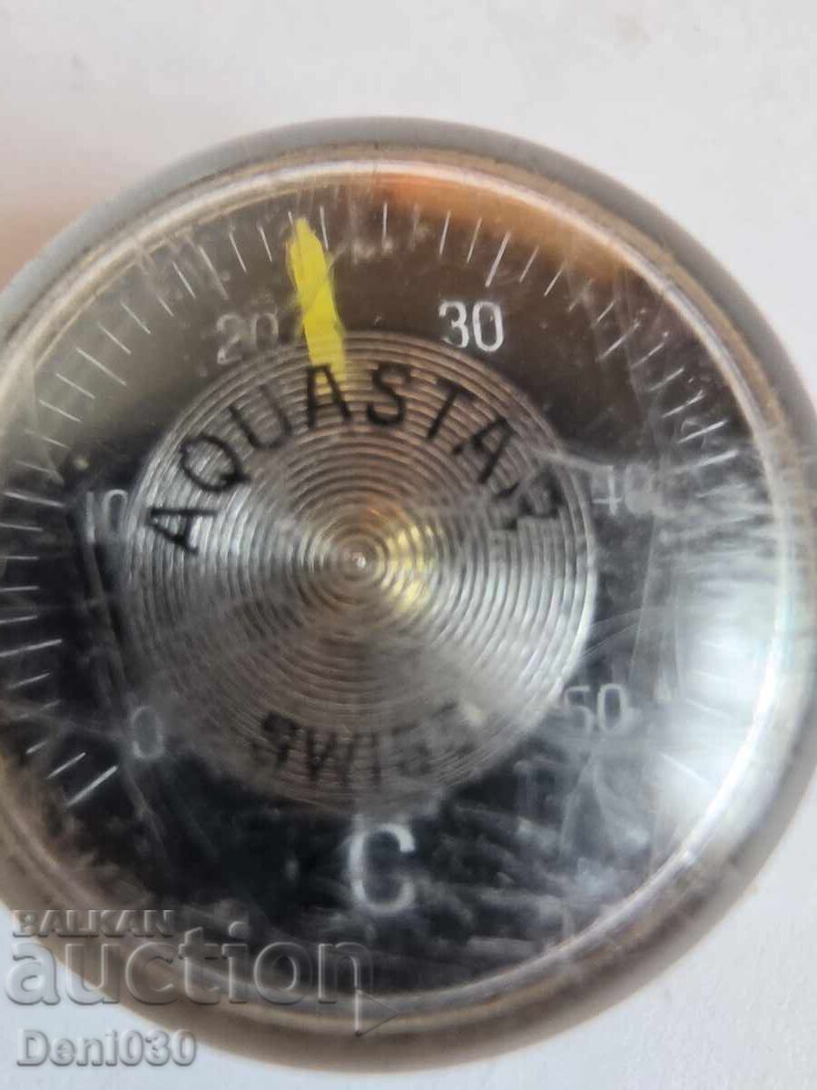 Vintage Aquastar diver's thermometer - 6 Vintage Aquastar diver's thermometer - 6