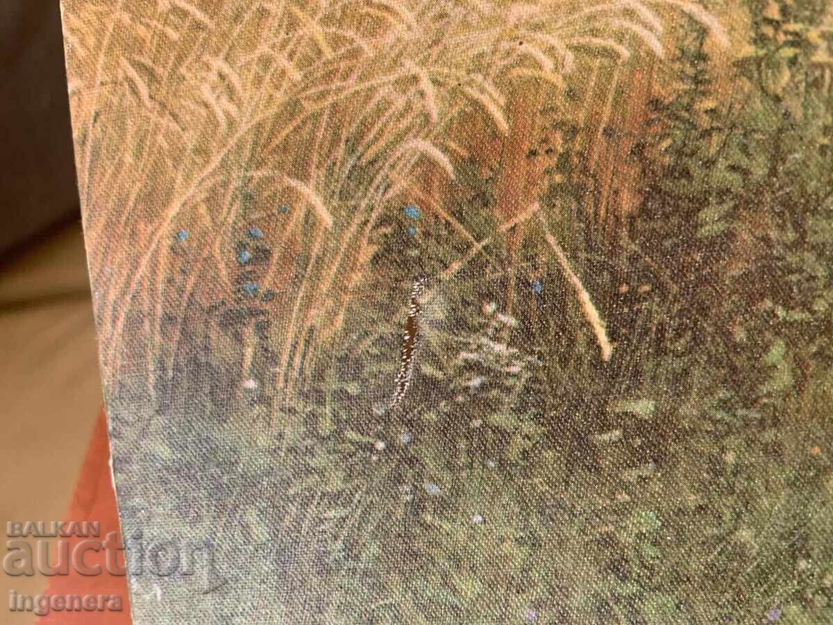 ANTIKVARNA REPRODUKTSIYA NA PLATNO OT I. SHISHKIN - RŬZH - ETIKET - 5 ANTIKVARNA REPRODUKTSIYA NA PLATNO OT I. SHISHKIN - RŬZH - ETIKET - 5