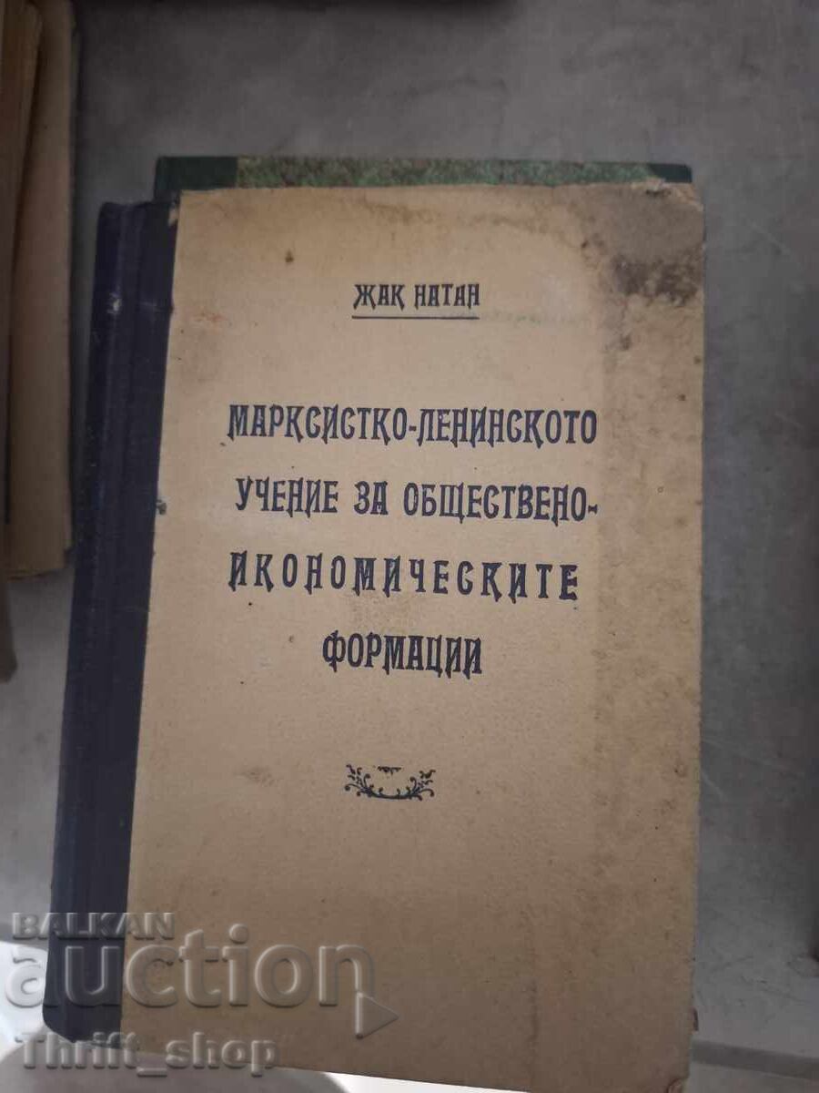 Η Μαρξιστική-Λενινιστική διδασκαλία για τους κοινωνικοοικονομικούς σχηματισμούς