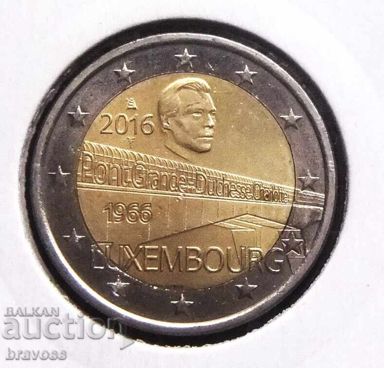 Люксембург - 2 евро 2016 UNC