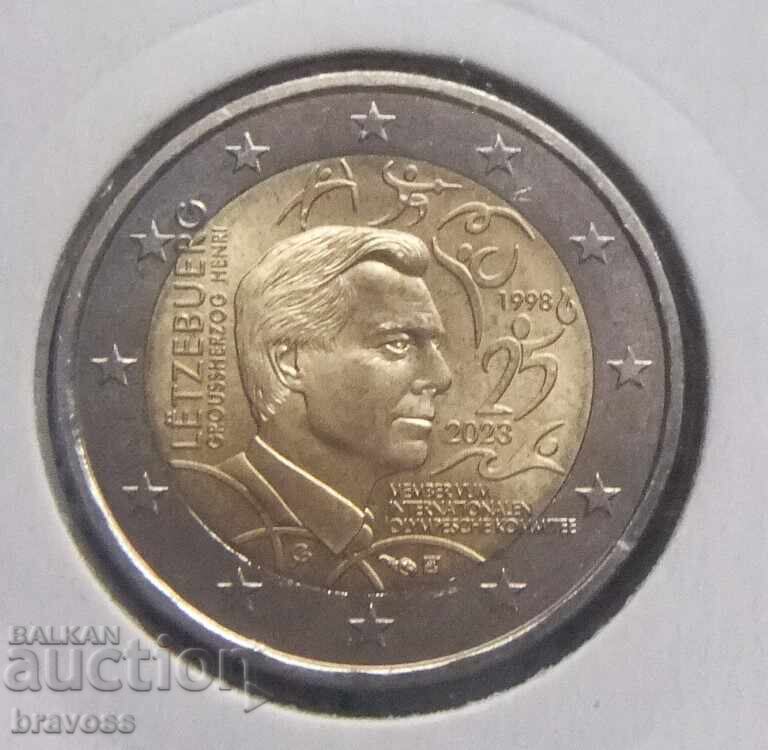 Люксембург - 2 евро 2023 UNC
