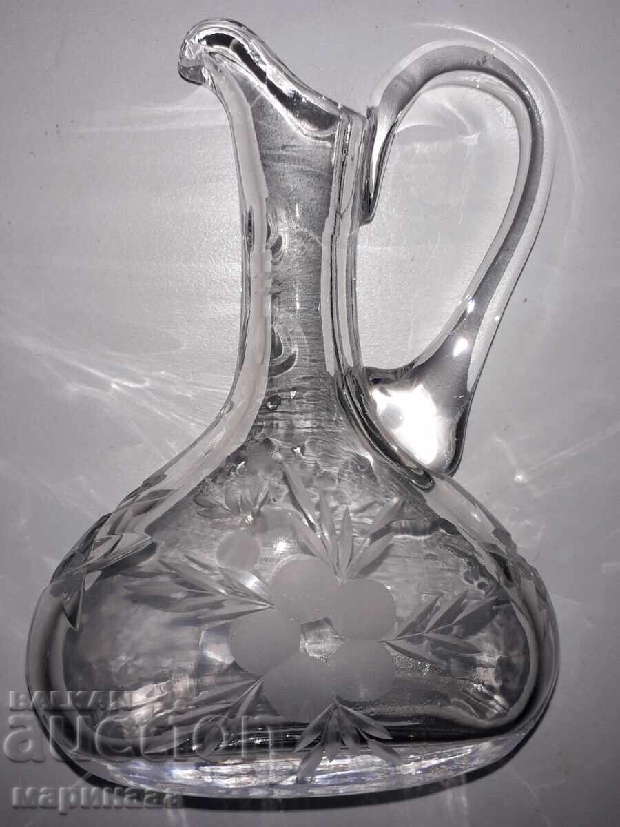 CANĂ VINTAGE MASIVĂ. CRISTAL CANĂ VINTAGE MASIVĂ. CRISTAL