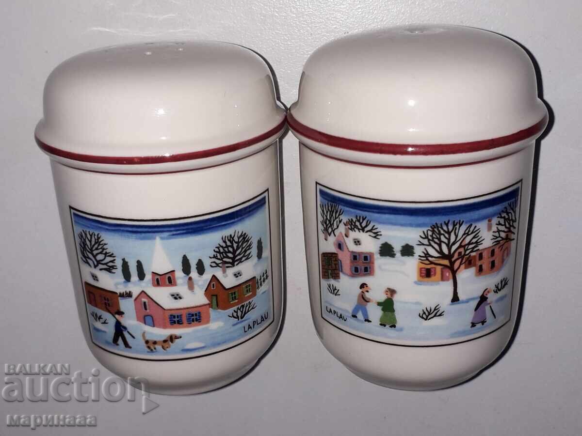 SET. SALT, PEPPER. PORCELAIN with price € 5.00 | 9.78 BGN SET. SALT, PEPPER. PORCELAIN with price € 5.00 | 9.78 BGN