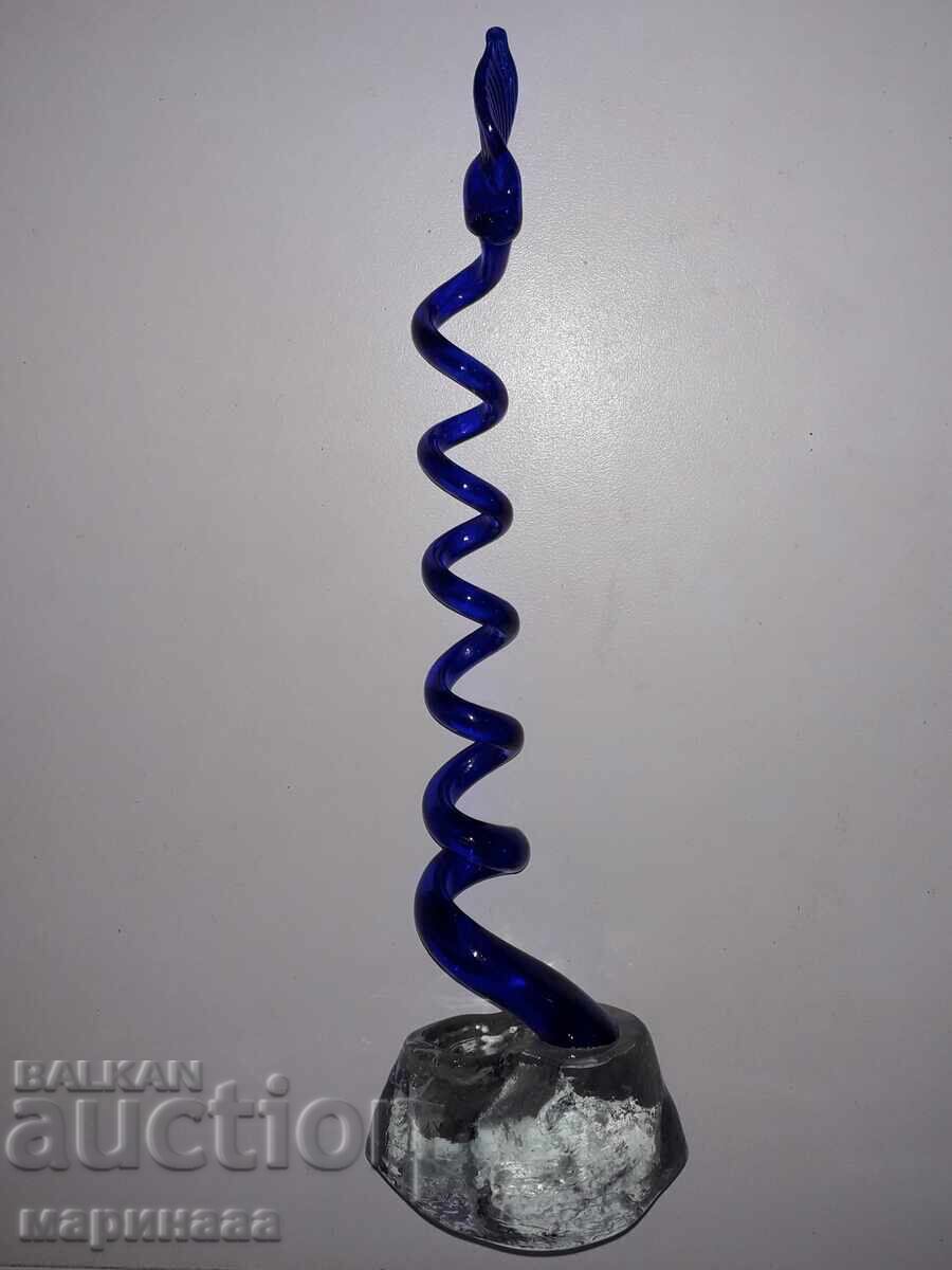 Auction DESIGNER CANDLE HOLDER. BLOWN GLASS Auction DESIGNER CANDLE HOLDER. BLOWN GLASS