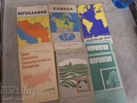 A set of travel guides