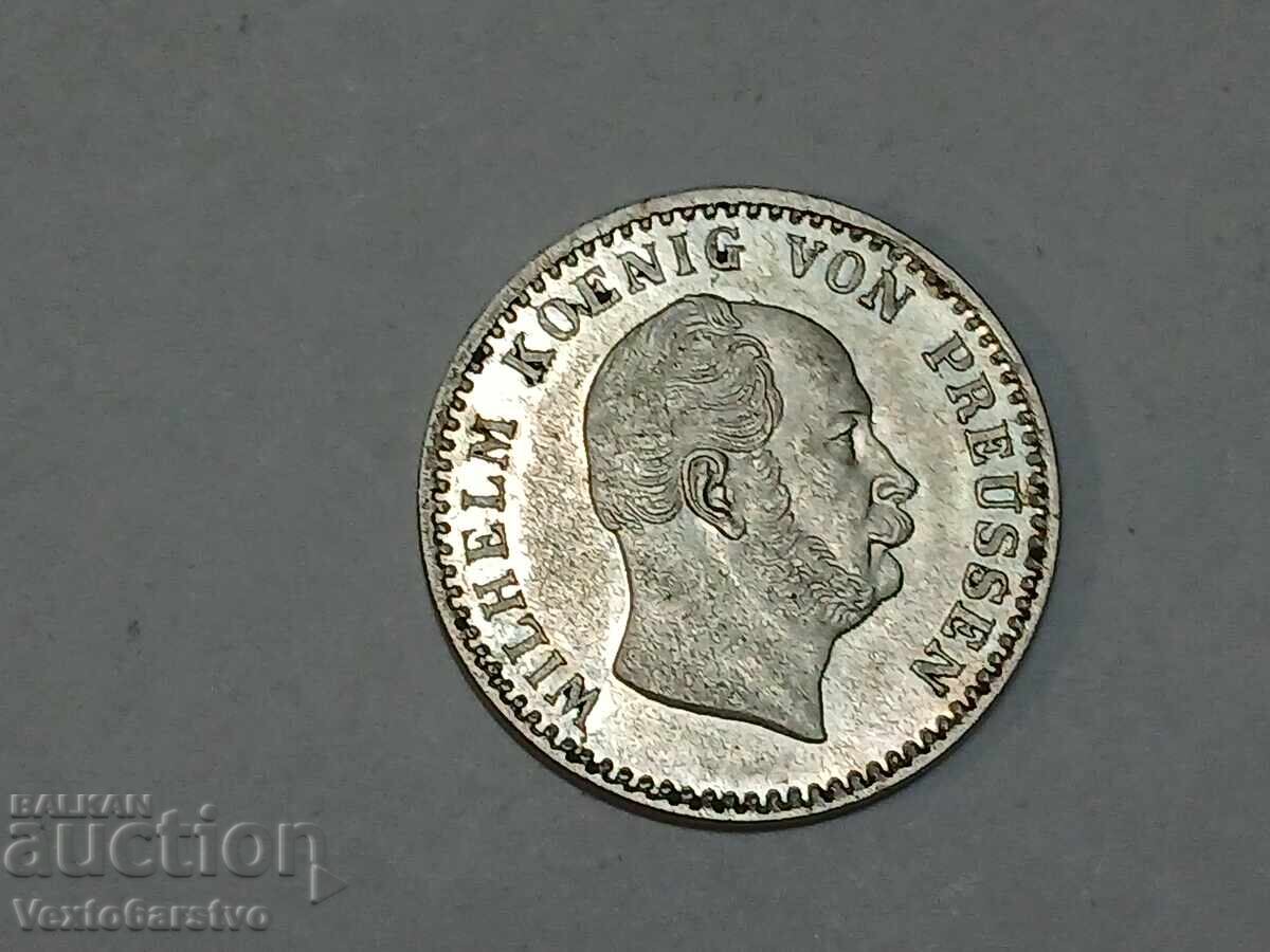 МОНЕТА-ГЕРМАНИЯ-2 1/2 ра СРЕБЪРЕН ГРОШ 1872г. МОНЕТА-ГЕРМАНИЯ-2 1/2 ра СРЕБЪРЕН ГРОШ 1872г.