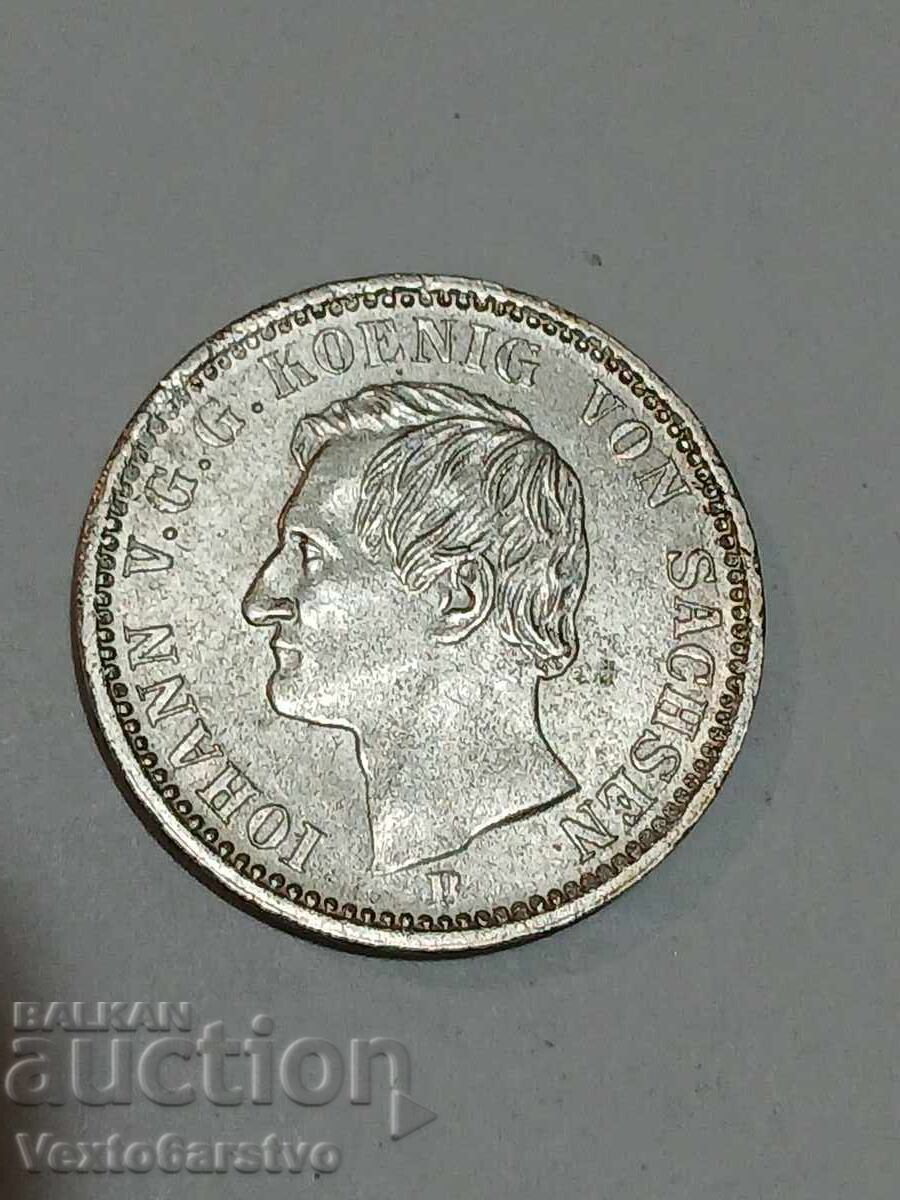 МОНЕТА-ГЕРМАНИЯ-1/6та талер. 1869г. МОНЕТА-ГЕРМАНИЯ-1/6та талер. 1869г.