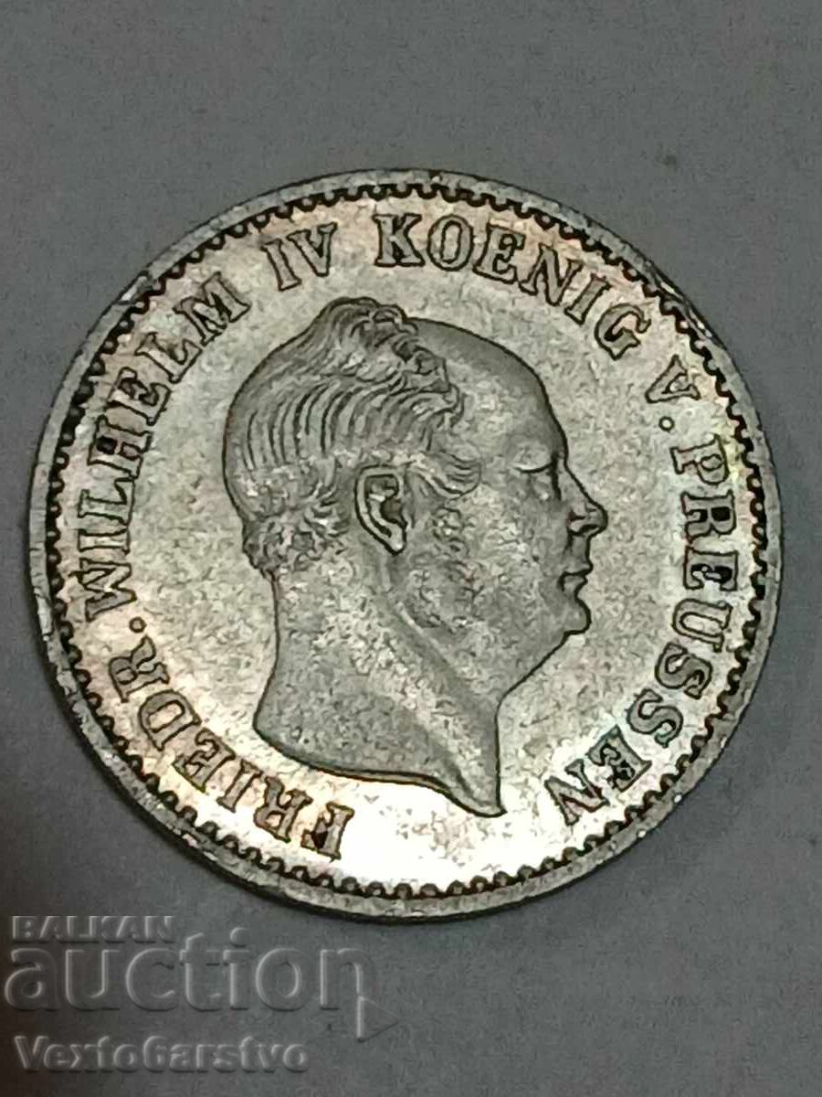 МОНЕТА-ГЕРМАНИЯ-1/6та талер. 1858г. МОНЕТА-ГЕРМАНИЯ-1/6та талер. 1858г.