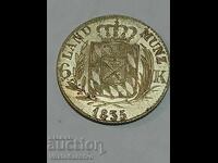 ΝΟΜΙΣΜΑ-ΓΕΡΜΑΝΙΑ-6 κρόιτσερ. 1835