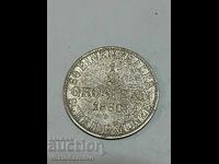 МОНЕТА-ГЕРМАНИЯ-1 /2 ра сребърен грош-1860г.
