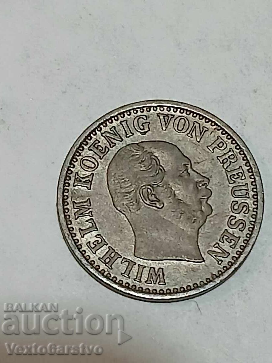 МОНЕТА-ГЕРМАНИЯ-1 /2 ра сребърен грош-1872г. с цена € 29.99 | 58.66 лв. МОНЕТА-ГЕРМАНИЯ-1 /2 ра сребърен грош-1872г. с цена € 29.99 | 58.66 лв.