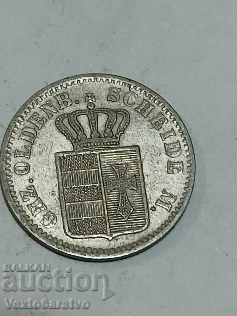 Доставка на МОНЕТА-ГЕРМАНИЯ-1 /2 ра сребърен грош-1869г. Доставка на МОНЕТА-ГЕРМАНИЯ-1 /2 ра сребърен грош-1869г.