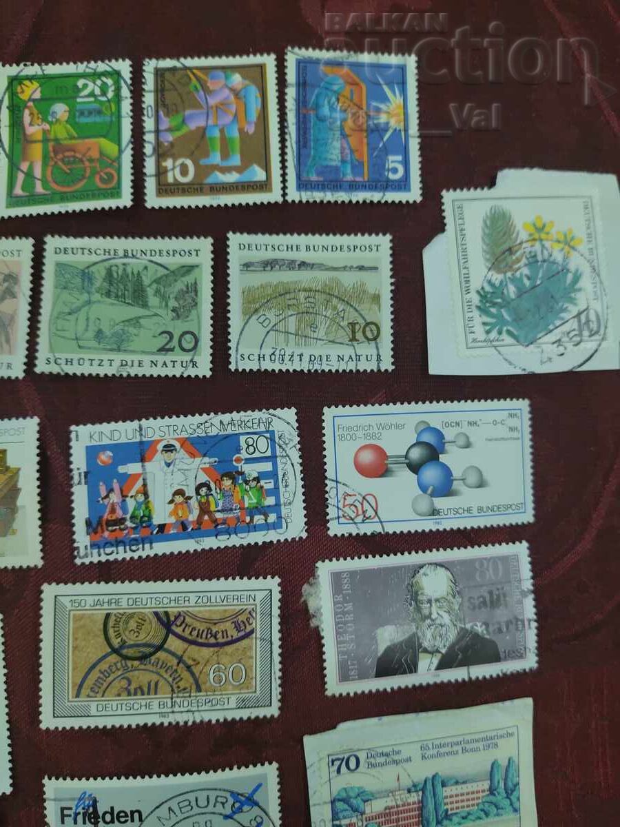 Аукцион Малка колекция пощенски марки - Deutche Bundespost