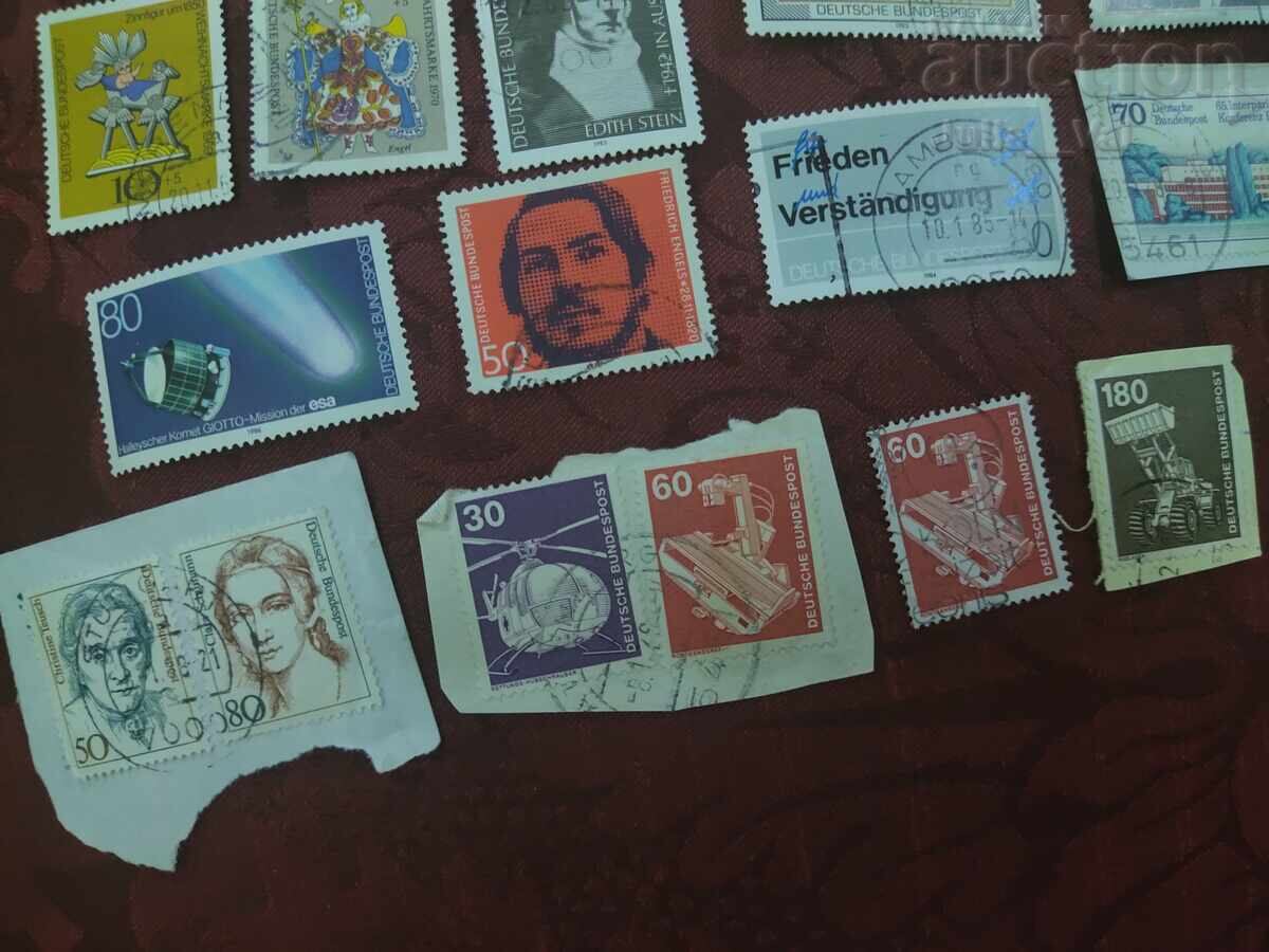 Доставка на Малка колекция пощенски марки - Deutche Bundespost