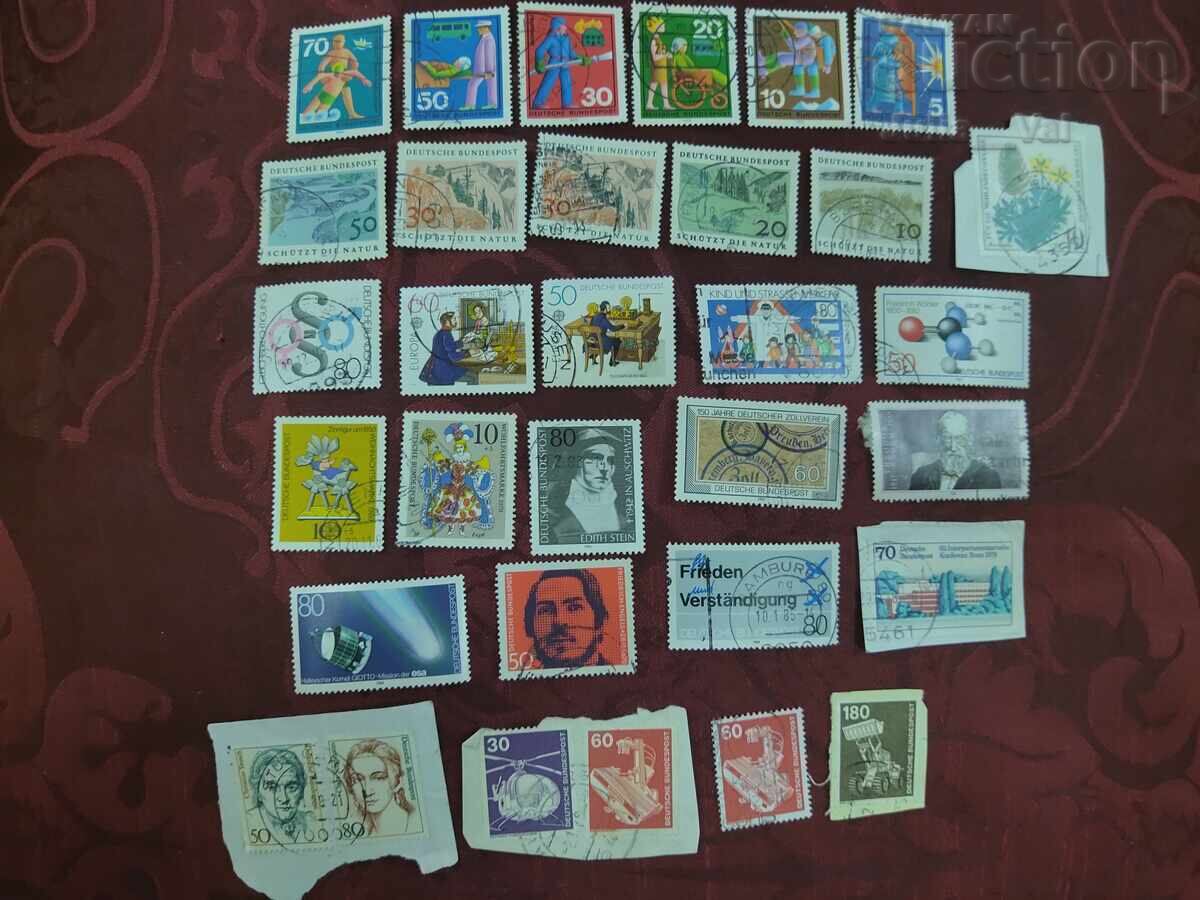 Малка колекция пощенски марки - Deutche Bundespost