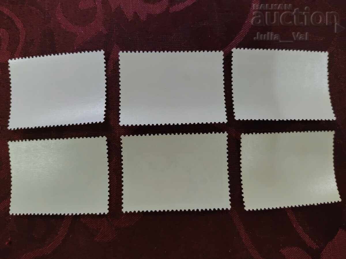 НРБ Серия български пощенски марки - чиста - Зайци с цена € 0.01 | 0.02 лв. НРБ Серия български пощенски марки - чиста - Зайци с цена € 0.01 | 0.02 лв.