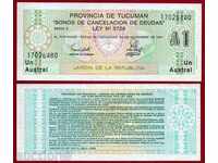 +++ ARGENTINA 1 AUSTRAL 1991 UNC +++