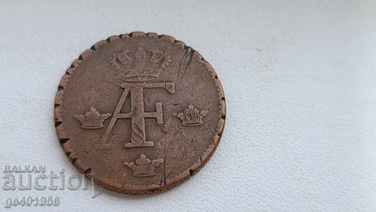 Доставка на 1 шведско йоре крал Адолф Фредерик 1769 г. Доставка на 1 шведско йоре крал Адолф Фредерик 1769 г.