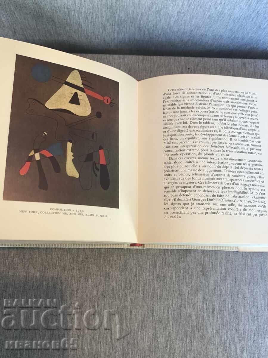 Delivery of Art book "Miró" by Jacques Lassaigne published by Skira