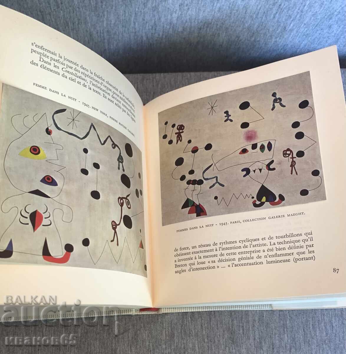 Art book "Miró" by Jacques Lassaigne published by Skira - 5