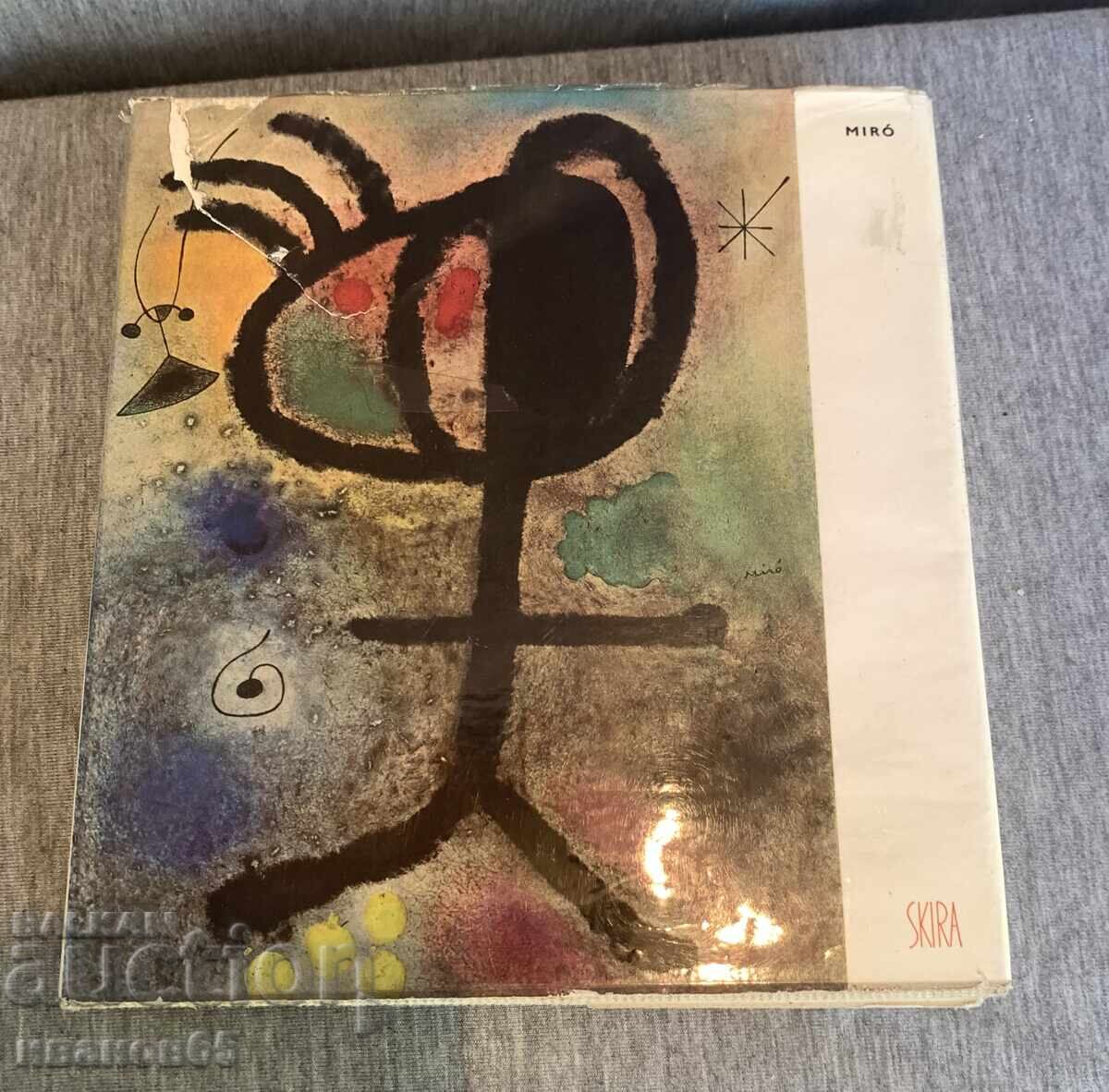 Art book "Miró" by Jacques Lassaigne published by Skira