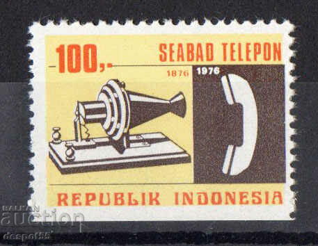 1976. Indonezia. Aniversarea a 100 de ani de la telefon. 1976. Indonezia. Aniversarea a 100 de ani de la telefon.