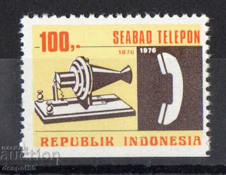 1976. Indonezia. Aniversarea a 100 de ani de la telefon. 1976. Indonezia. Aniversarea a 100 de ani de la telefon.